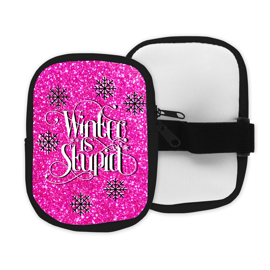 Winter Is Stupid Zippered Pouch/Bag For 40oz Tumbler