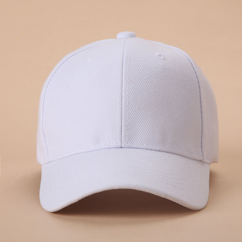 Kid Minimalist Solid Baseball Cap