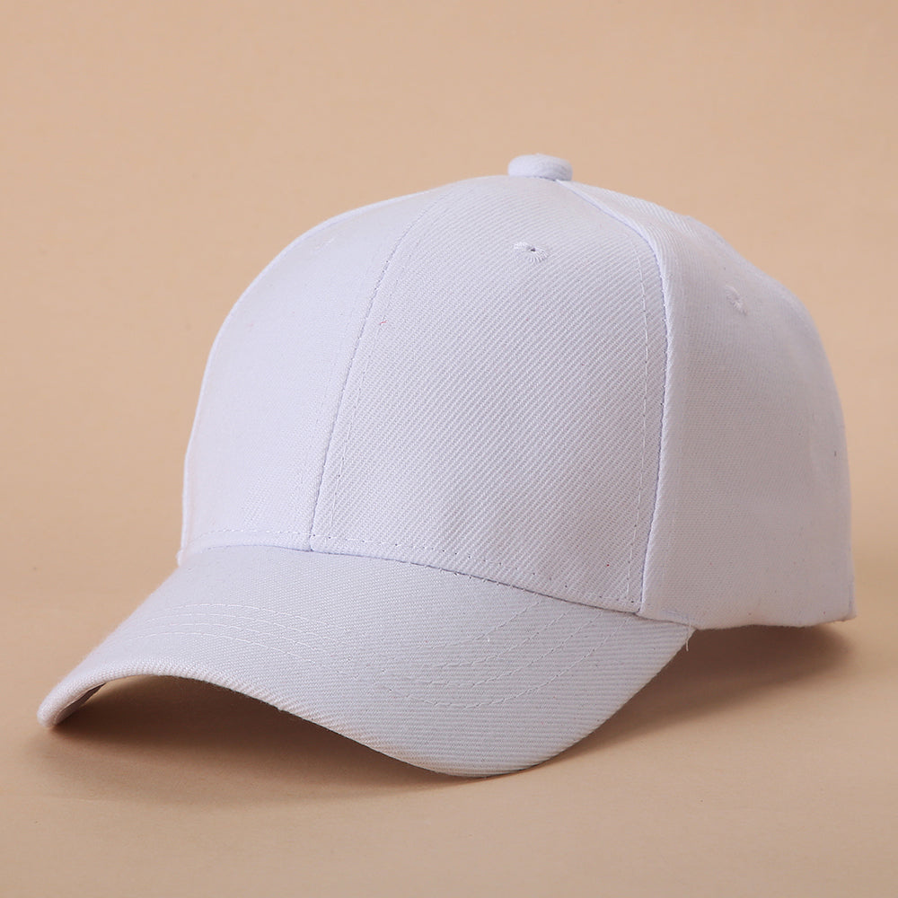 Kid Minimalist Solid Baseball Cap