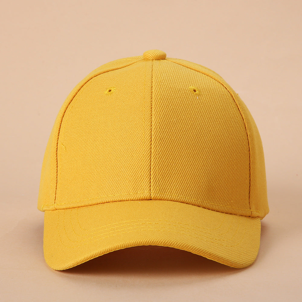 Kid Minimalist Solid Baseball Cap