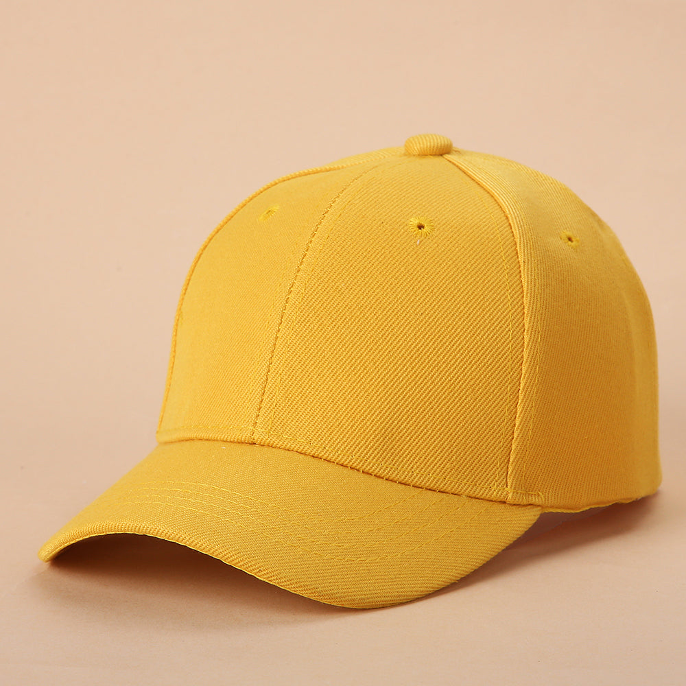 Kid Minimalist Solid Baseball Cap