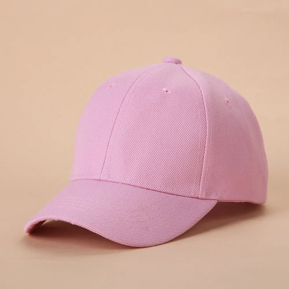 Kid Minimalist Solid Baseball Cap