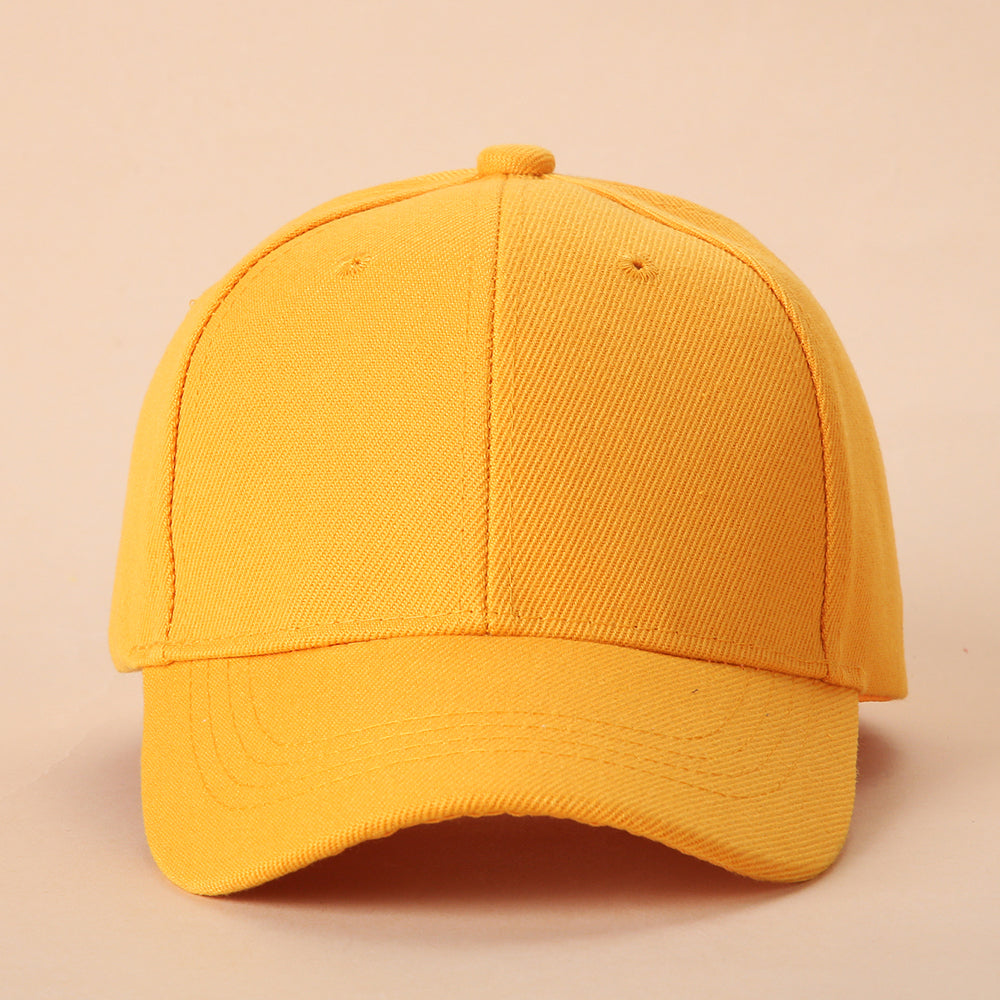 Kid Minimalist Solid Baseball Cap