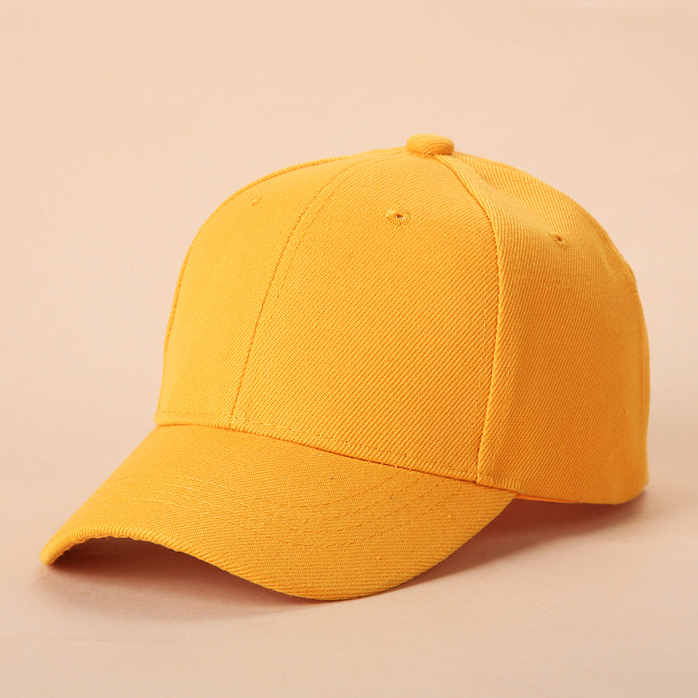 Kid Minimalist Solid Baseball Cap