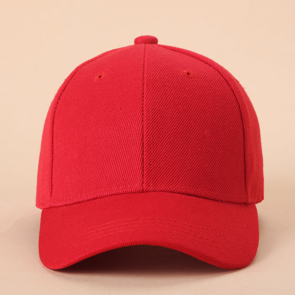 Kid Minimalist Solid Baseball Cap