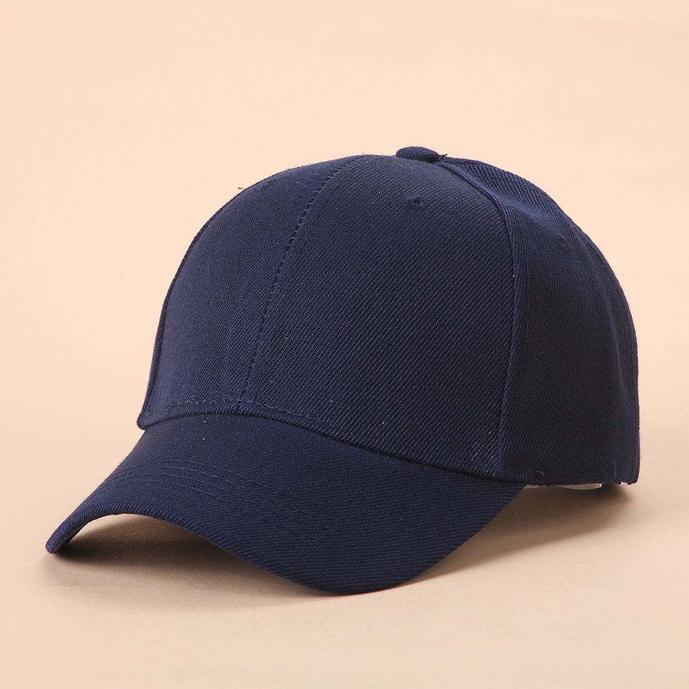 Kid Minimalist Solid Baseball Cap