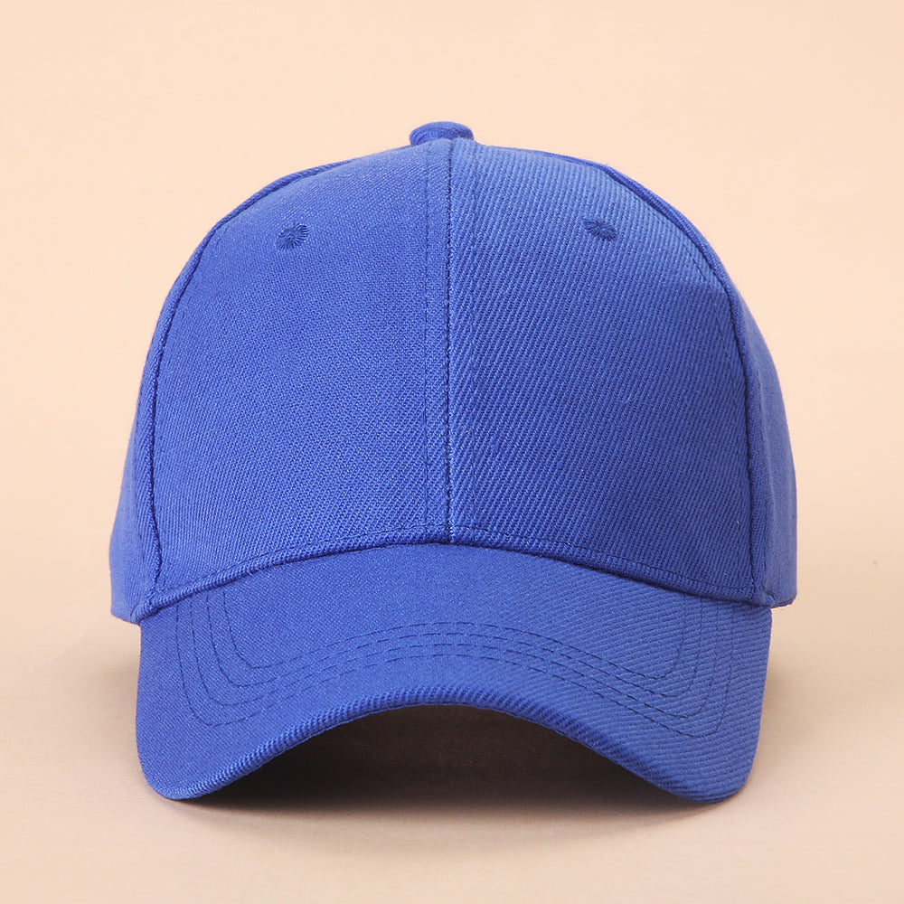 Kid Minimalist Solid Baseball Cap