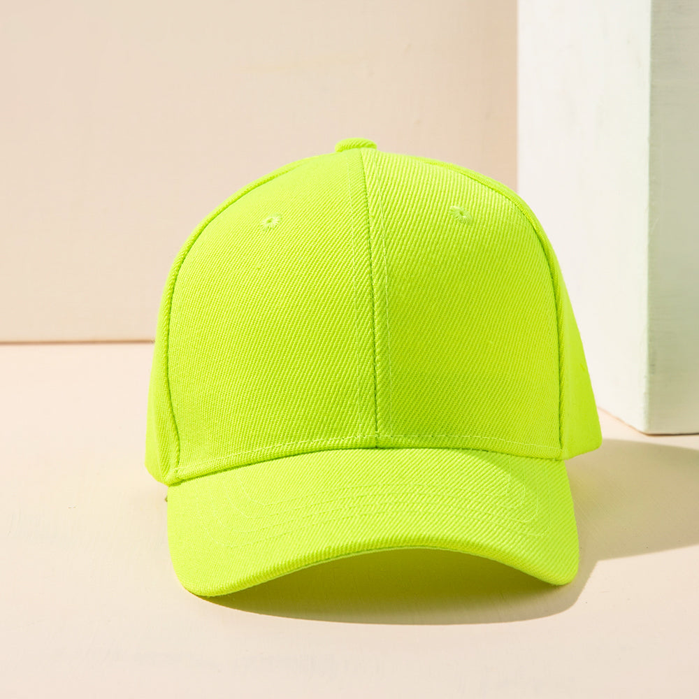 Kid Minimalist Solid Baseball Cap