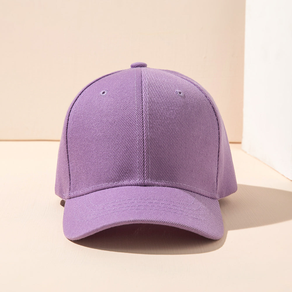 Kid Minimalist Solid Baseball Cap