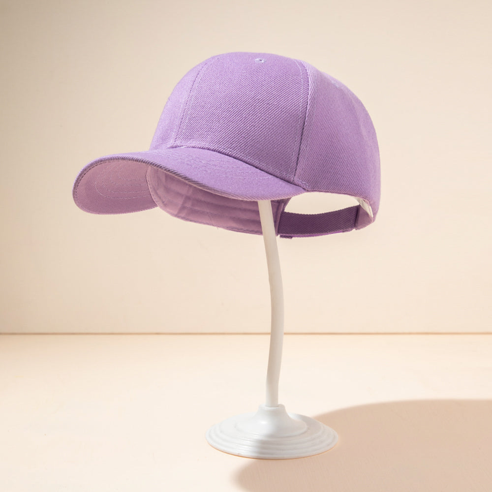 Kid Minimalist Solid Baseball Cap