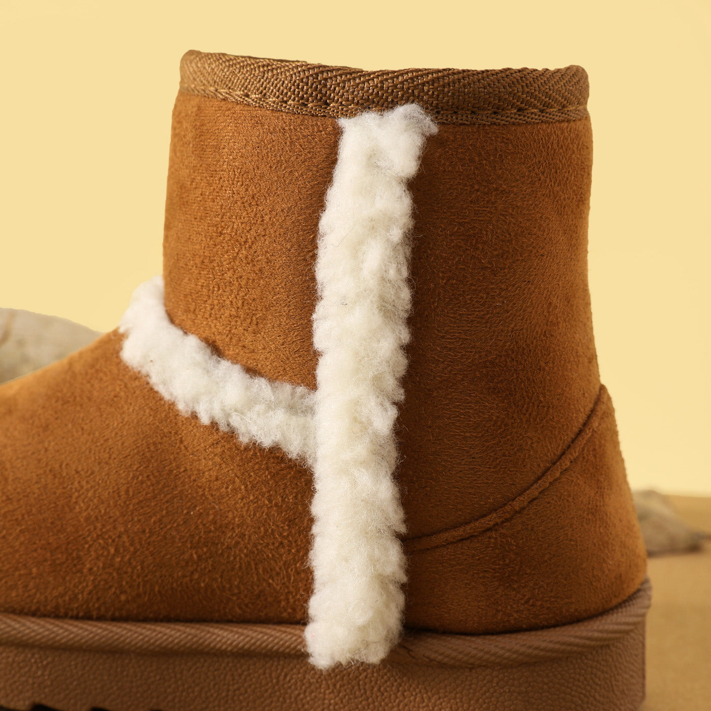 Kids’ Snow Boots with Cozy Sheepskin Lining