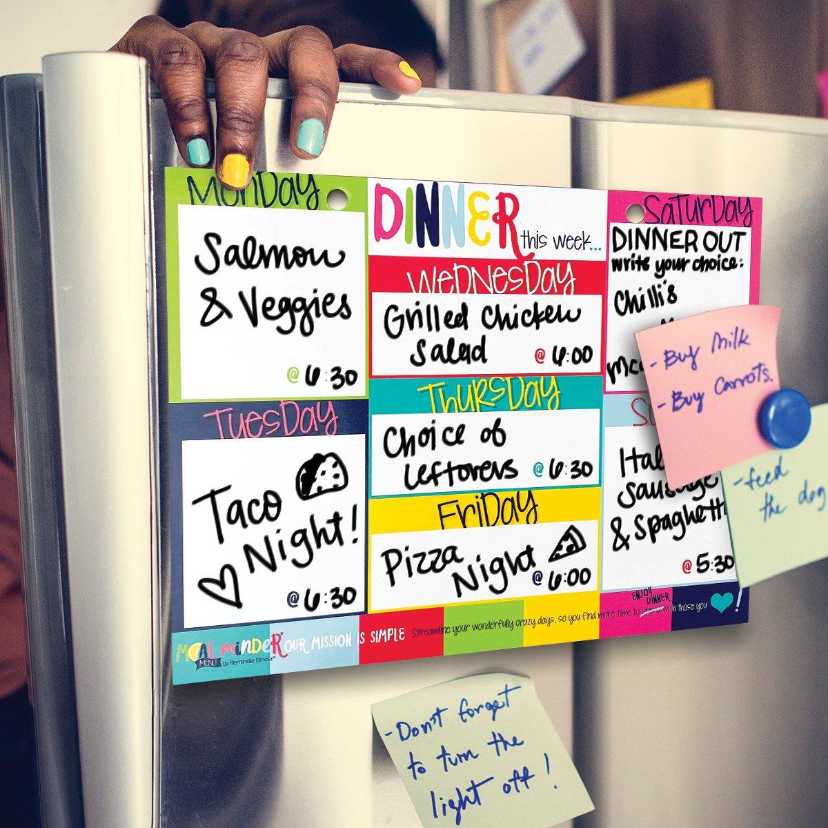 52-Week Meal Minder® Weekly Menu Planner Pad