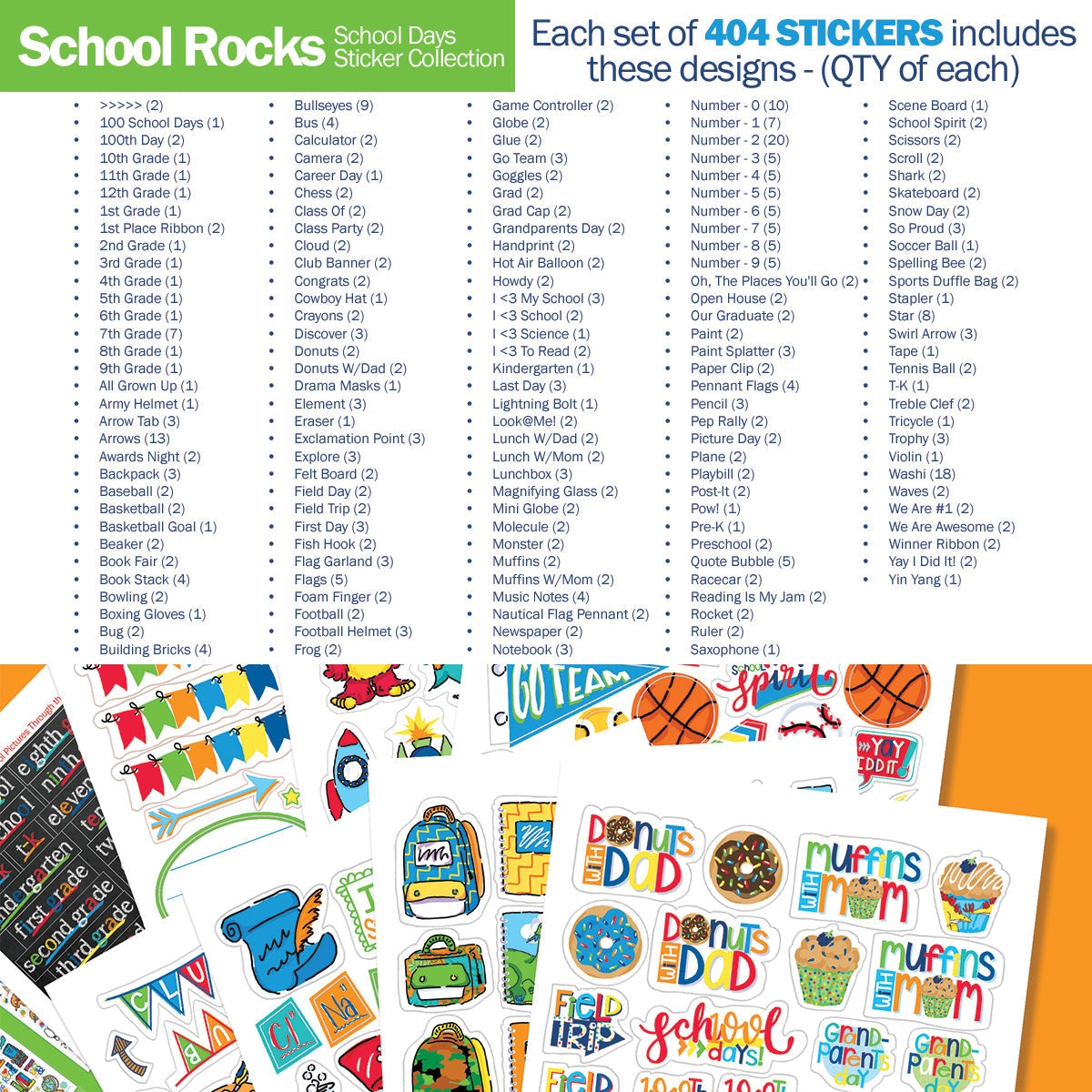 Mom Must-Have School Keepsake Kit | Class Keeper® + Photo Prop Deck + School Stickers