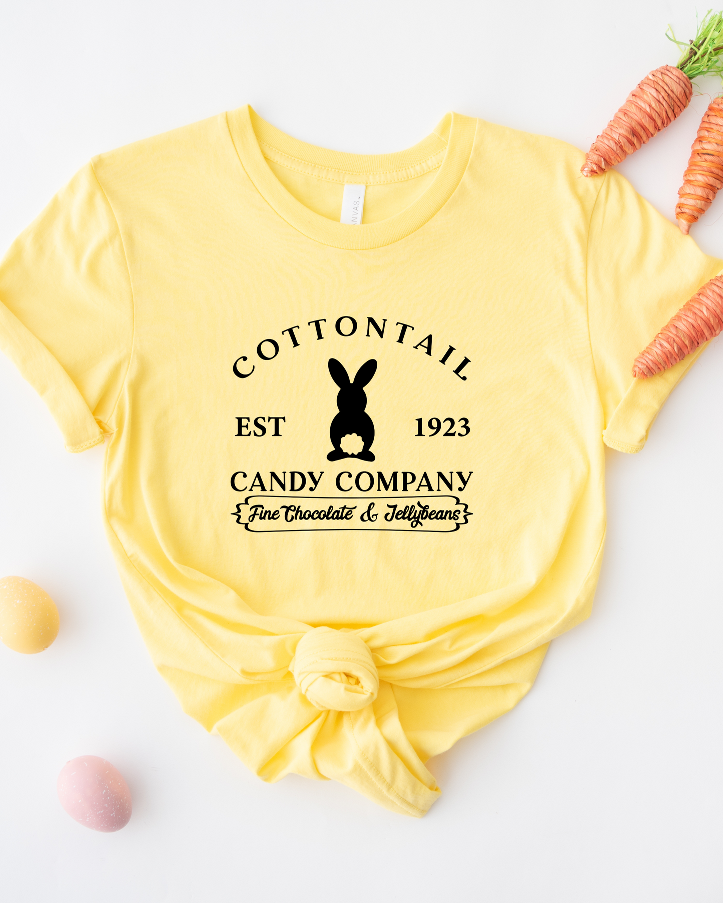 COTTONTAIL CANDY COMPANY TEE (BELLA CANVAS)