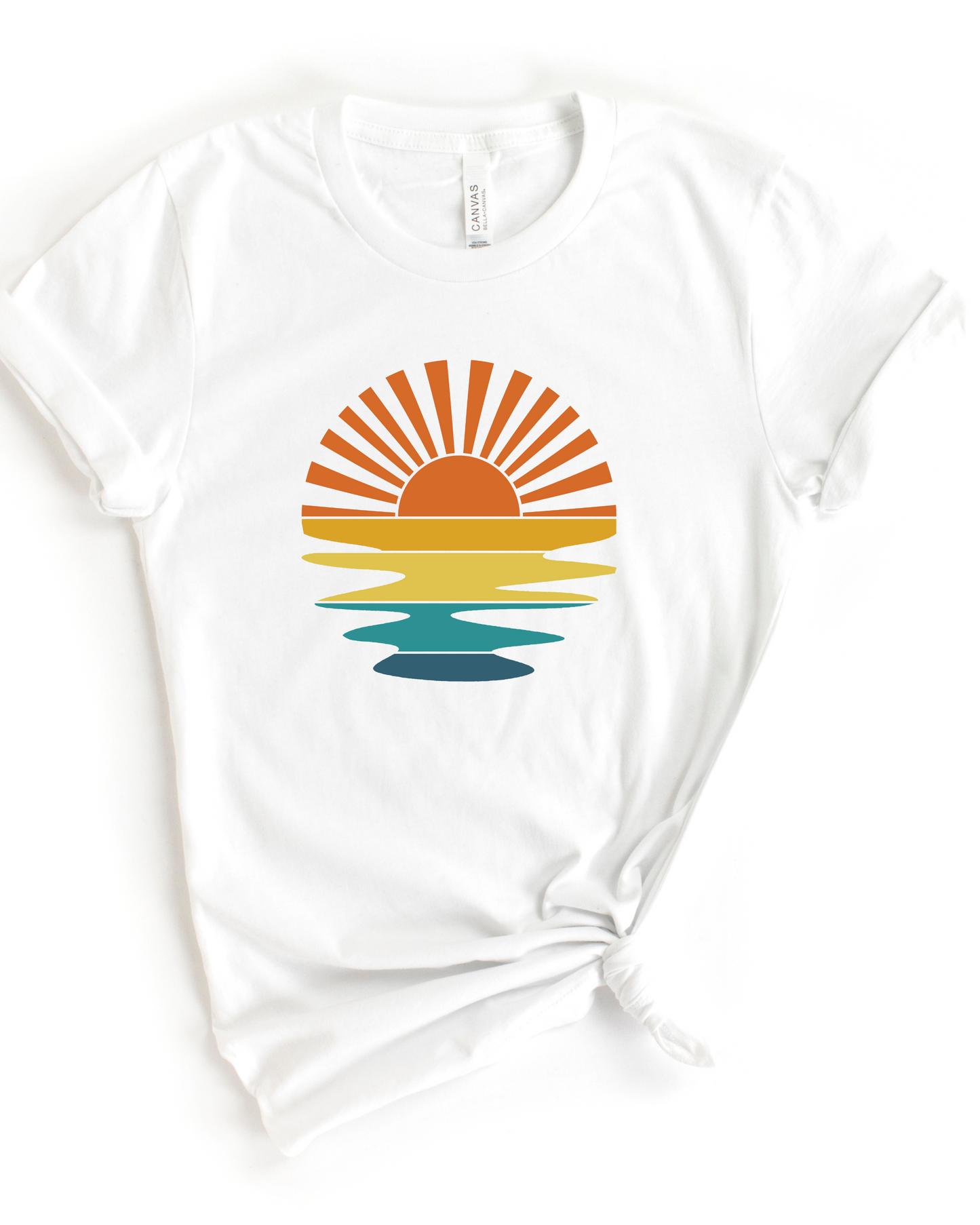 RETRO SUNSET TEE (BELLA CANVAS)