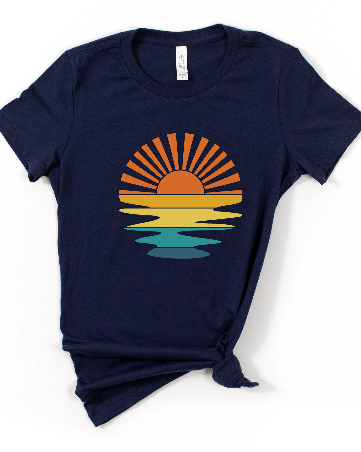 RETRO SUNSET TEE (BELLA CANVAS)